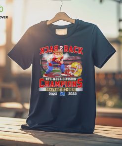 Sourdough Sam 49ers Mascot Back 2 Back NFC West Division Champions 2022 2023 Shirt 2 Sourdough Sam 49ers Mascot Back 2 Back NFC West Division Champions 2022 2023 Shirt