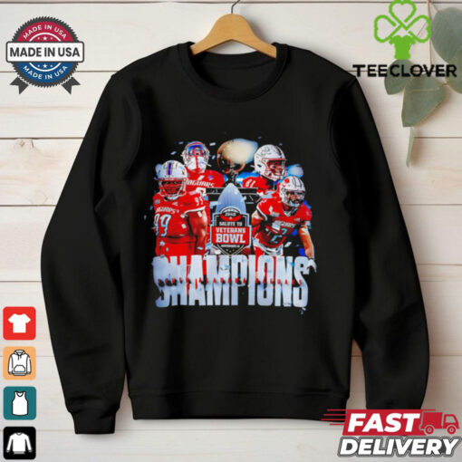 South Alabama Football Back to Back Veterans Bowl Champions 2024 shirt
