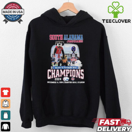 South Alabama Jaguars Are Veterans Bowl Champions 2024 Unisex T Shirt