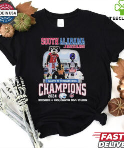 South Alabama Jaguars Are Veterans Bowl Champions 2024 Unisex T Shirt
