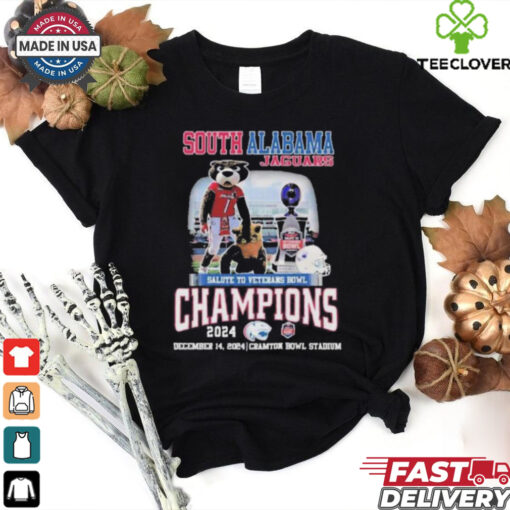 South Alabama Jaguars Are Veterans Bowl Champions 2024 Unisex T Shirt