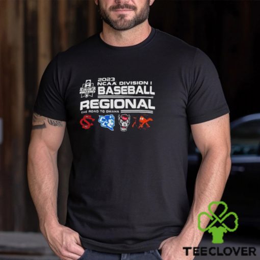 South Carolina 2023 NCAA Division I Baseball Regional The Road To Omaha shirt