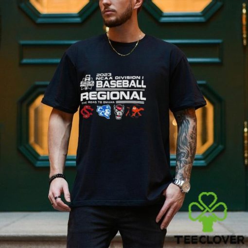 South Carolina 2023 NCAA Division I Baseball Regional The Road To Omaha shirt