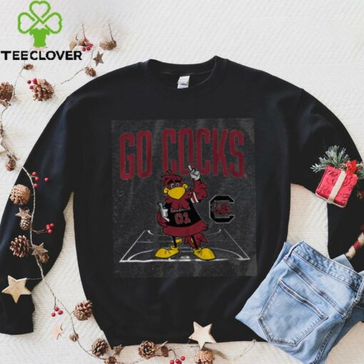 South Carolina Basketball Mascot Court Shirt