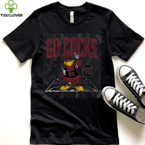 South Carolina Basketball Mascot Court Shirt