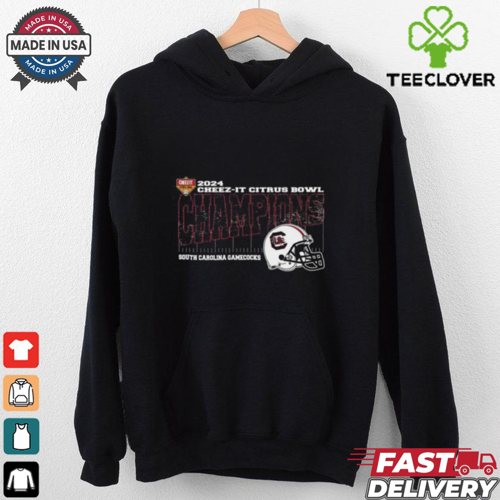 South Carolina Gamecocks 2024 Cheez It Citrus Bowl Champions College Bowl Season Vintage Helmet Unisex T Shirt South Carolina Gamecocks 2024 Cheez It Citrus Bowl Champions College Bowl Season Vintage Helmet Unisex T Shirt