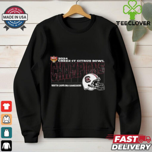 South Carolina Gamecocks 2024 Cheez It Citrus Bowl Champions College Bowl Season Vintage Helmet Unisex T Shirt