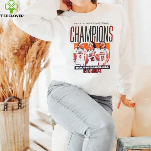 South Carolina Gamecocks 2024 NCAA Women’s Basketball National Champions poster hoodie, sweater, longsleeve, shirt v-neck, t-shirt