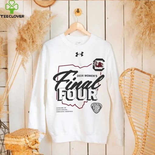 South Carolina Gamecocks 2024 NCAA Women’s Basketball Tournament March Madness Final Four Locker Room hoodie, sweater, longsleeve, shirt v-neck, t-shirt