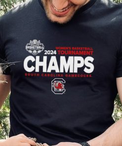 South Carolina Gamecocks 2024 SEC women’s basketball Conference Tournament Champions logo shirt