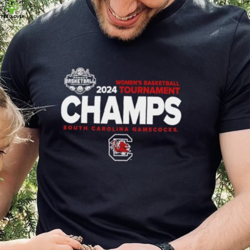 South Carolina Gamecocks 2024 SEC women’s basketball Conference Tournament Champions logo shirt