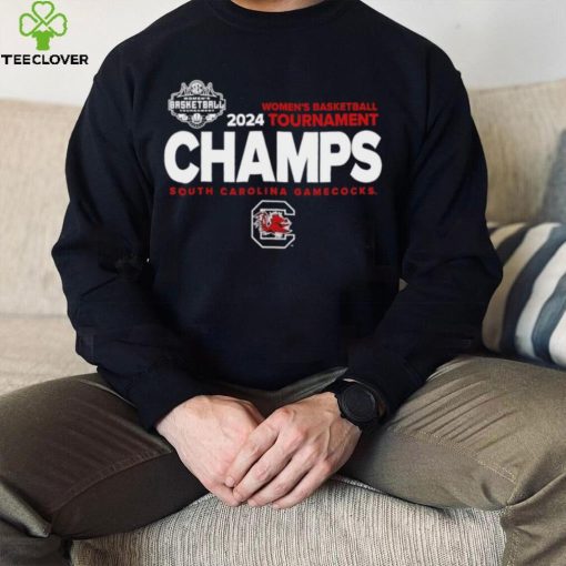 South Carolina Gamecocks 2024 SEC women’s basketball Conference Tournament Champions logo shirt