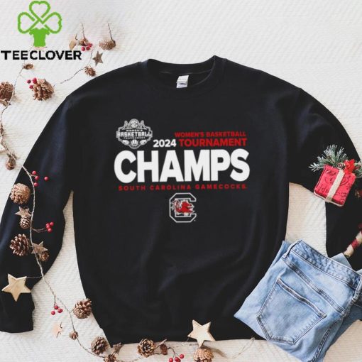 South Carolina Gamecocks 2024 SEC women’s basketball Conference Tournament Champions logo shirt