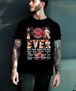 South Carolina Gamecocks Basketball forever not just when we win signatures shirt