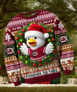 South Carolina Gamecocks Forever To Thee 2024 Ugly Sweater