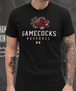 South Carolina Gamecocks Garnet Baseball Tech Performance T Shirt