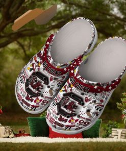 South Carolina Gamecocks Go Cocks Forever To Thee Crocs Clog Shoes
