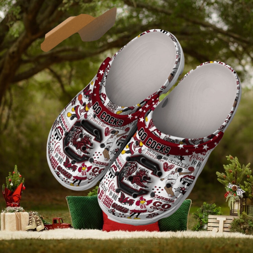 South Carolina Gamecocks Go Cocks Forever To Thee Crocs Clog Shoes South Carolina Gamecocks Go Cocks Forever To Thee Crocs Clog Shoes