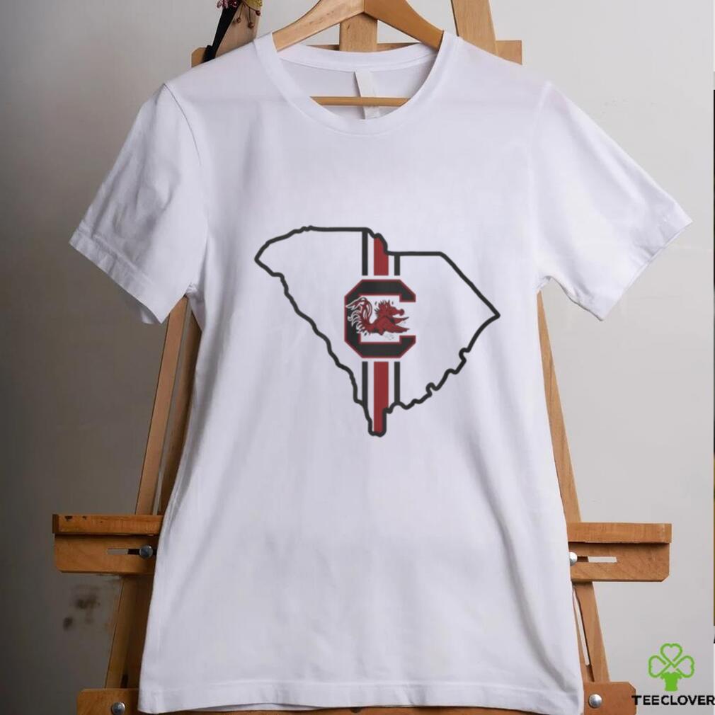 South Carolina Gamecocks Map Shirt South Carolina Gamecocks Map Shirt