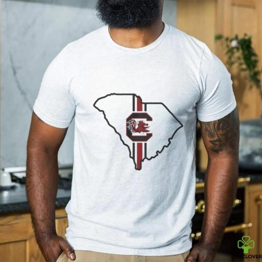 South Carolina Gamecocks Map Shirt