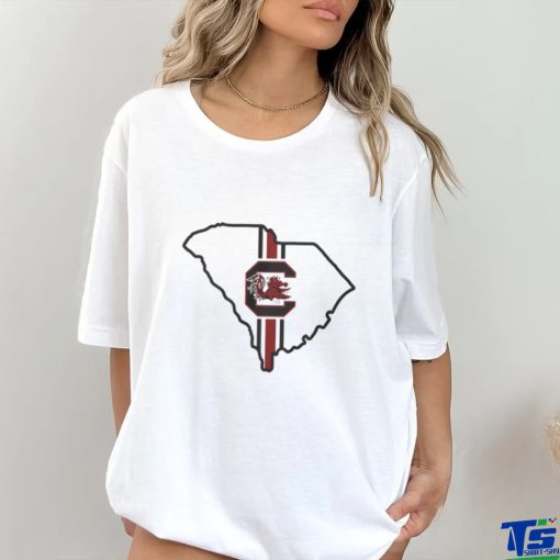 South Carolina Gamecocks Map Shirt