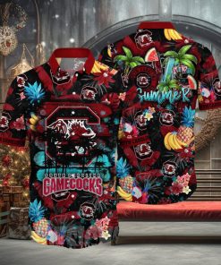 South Carolina Gamecocks NCAA Floral Full Printed Classic Hawaiian Shirt