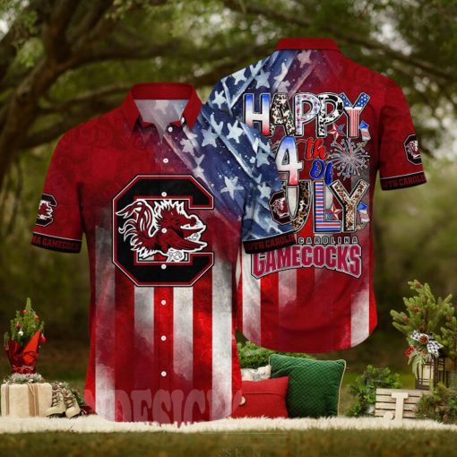 South Carolina Gamecocks NCAA Independence Day Unisex Hawaiian Shirt