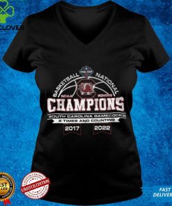 South Carolina Gamecocks National Champions 2022 Division 1 Womens Basketball Graphic Unisex T Shirt