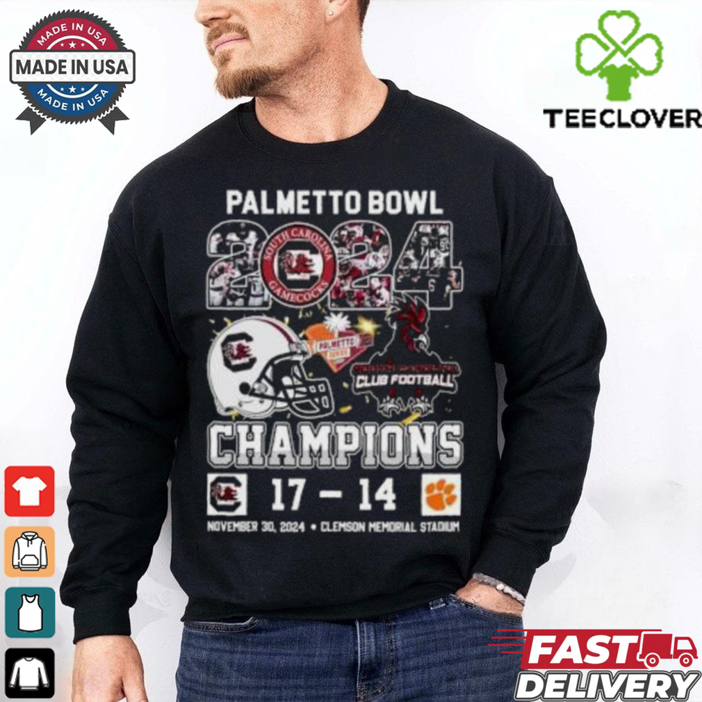 South Carolina Gamecocks Palmetto Bowl 2024 Champions shirt South Carolina Gamecocks Palmetto Bowl 2024 Champions shirt