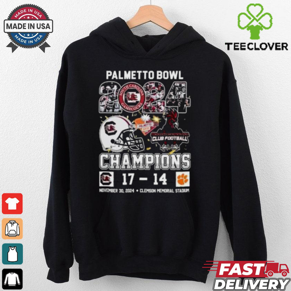 South Carolina Gamecocks Palmetto Bowl 2024 Champions shirt South Carolina Gamecocks Palmetto Bowl 2024 Champions shirt