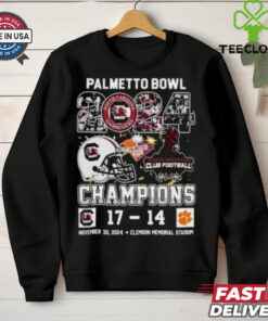 South Carolina Gamecocks Palmetto Bowl 2024 Champions shirt