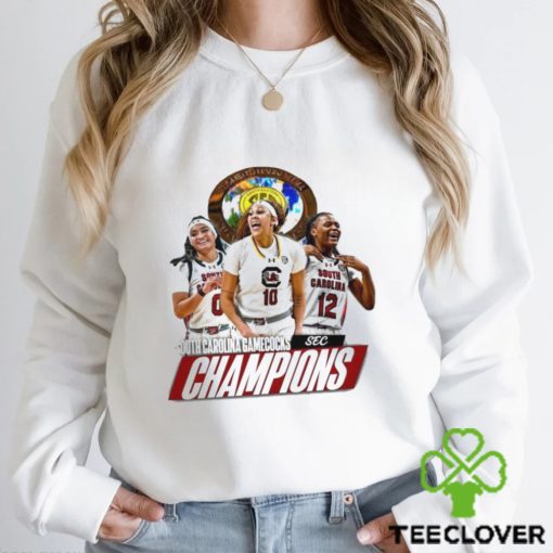 South Carolina Gamecocks Sec Women’s Basketball Champions 2024 Go Gamecocks Player  T hoodie, sweater, longsleeve, shirt v-neck, t-shirt