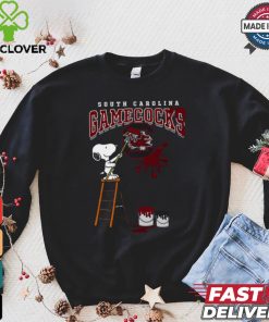 South Carolina Gamecocks Snoopy Painting Shirt
