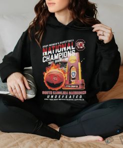 South Carolina Gamecocks Undefeated 2024 NCAA Women’s Basketball National Champions T Shirt