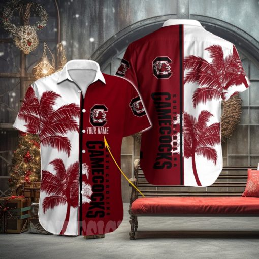 South Carolina Gamecocks Unisex All Over Print Hawaiian Shirt