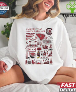 South Carolina Gamecocks Vive La Fete Infant Impressions artwork shirt