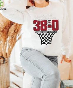 South Carolina Gamecocks Women’s Basketball 2024 Undefeated National Champions 38 0 hoodie, sweater, longsleeve, shirt v-neck, t-shirt