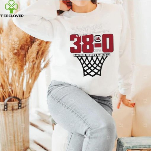 South Carolina Gamecocks Women’s Basketball 2024 Undefeated National Champions 38 0 hoodie, sweater, longsleeve, shirt v-neck, t-shirt