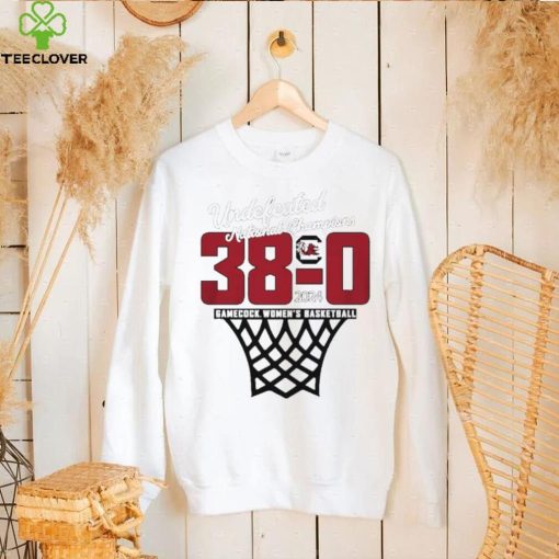 South Carolina Gamecocks Women’s Basketball 2024 Undefeated National Champions 38 0 hoodie, sweater, longsleeve, shirt v-neck, t-shirt