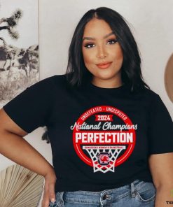 South Carolina Gamecocks Women’s Basketball 2024 Undefeated Undisputed National Champions perfection shirt