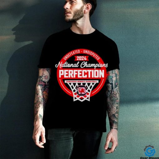 South Carolina Gamecocks Women’s Basketball 2024 Undefeated Undisputed National Champions perfection shirt