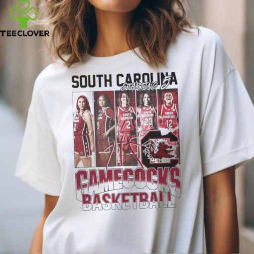 South Carolina Gamecocks Women’s Basketball Starting 5 hoodie, sweater, longsleeve, shirt v-neck, t-shirt