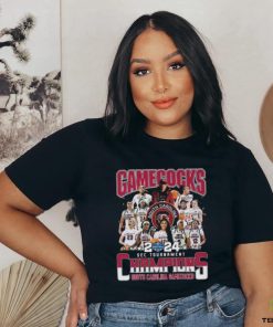 South Carolina Gamecocks Women’s Basketball Team 2024 Sec Tournament Champions Signatures T shirt 3 South Carolina Gamecocks Women’s Basketball Team 2024 Sec Tournament Champions Signatures T shirt