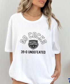 South Carolina Gamecocks go cocks 39 0 undefeated hoodie, sweater, longsleeve, shirt v-neck, t-shirt