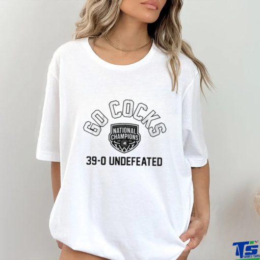 South Carolina Gamecocks go cocks 39 0 undefeated hoodie, sweater, longsleeve, shirt v-neck, t-shirt