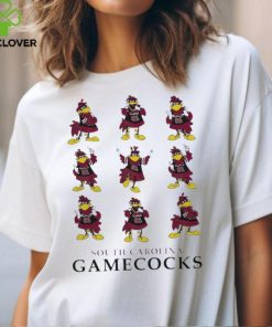 South Carolina Gamecocks mascot mashup pose shirt
