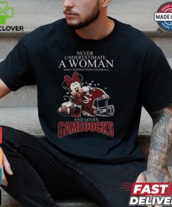 South Carolina Gamecocks x Minnie Mouse Never Underestimate A Woman Who Understands Football And Loves Shirt