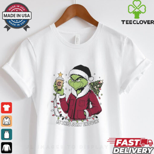 South Carolina Gamecocks x Santa Grinch Is This Jolly Enough Merry Christmas Shirt