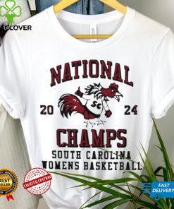 South Carolina gamecocks Women’s Basketball National Champs 2024 mascot shirt