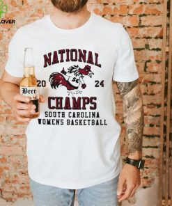 South Carolina gamecocks Women’s Basketball National Champs 2024 mascot shirt